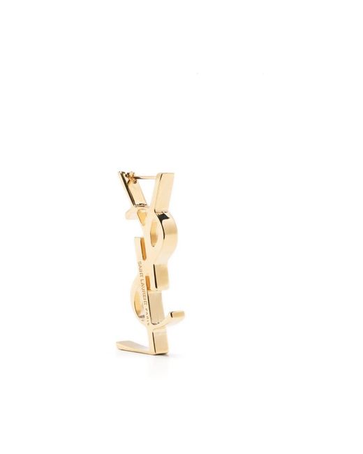 Saint Laurent Metallic Earrings