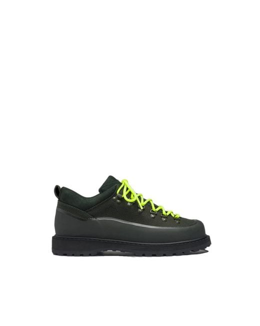 Diemme Green Laced Shoes for men