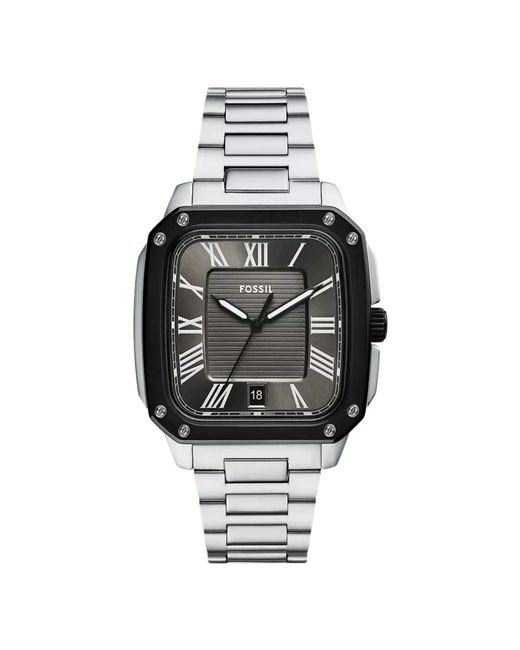 Fossil Crosby in het Metallic voor heren
