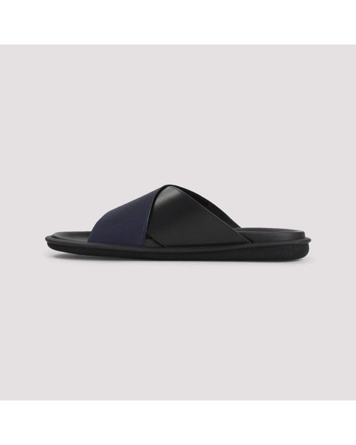 Sliders Giorgio Armani de hombre de color Blue