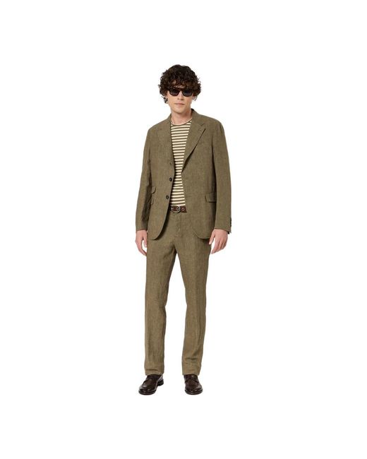 Suits > suit sets > single breasted suits Massimo Alba pour homme en coloris Green
