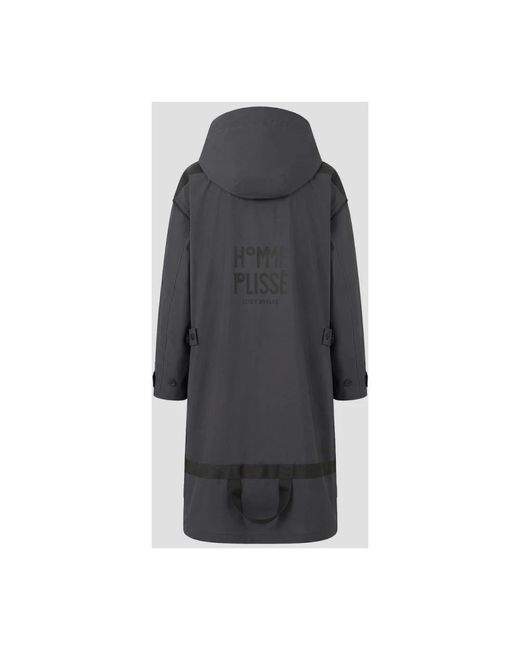 Issey Miyake Gray Rain Jackets for men