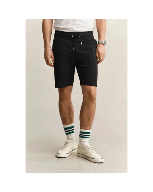 Gant Black Casual Shorts for men