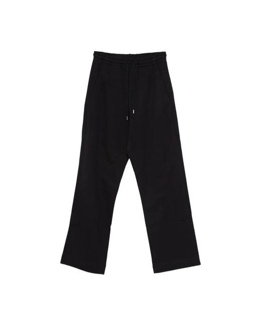 Dries Van Noten Black Wide Trousers for men