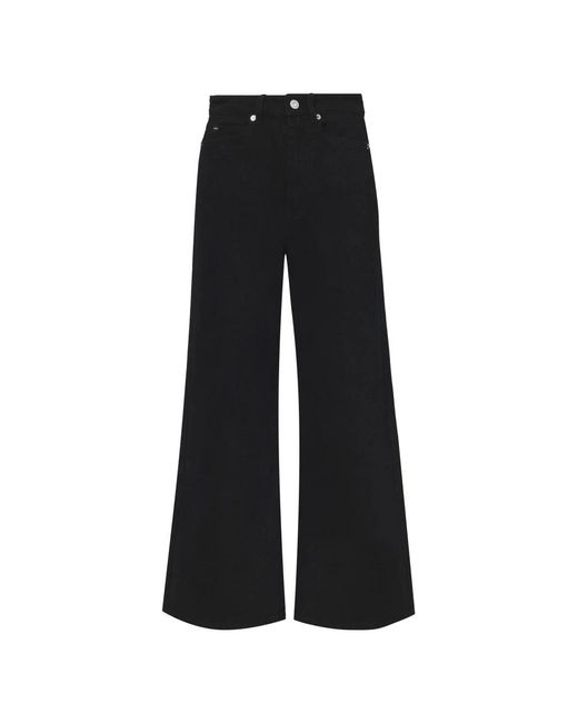 Jeans > wide jeans Proenza Schouler en coloris Black