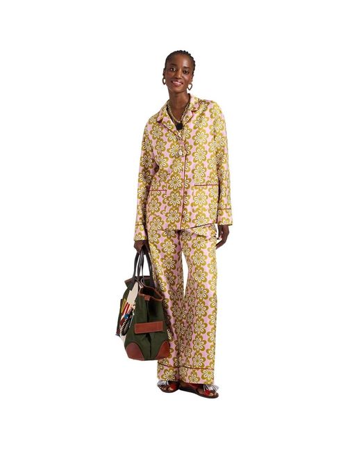 LaDoubleJ Pyjamabroek in het Metallic