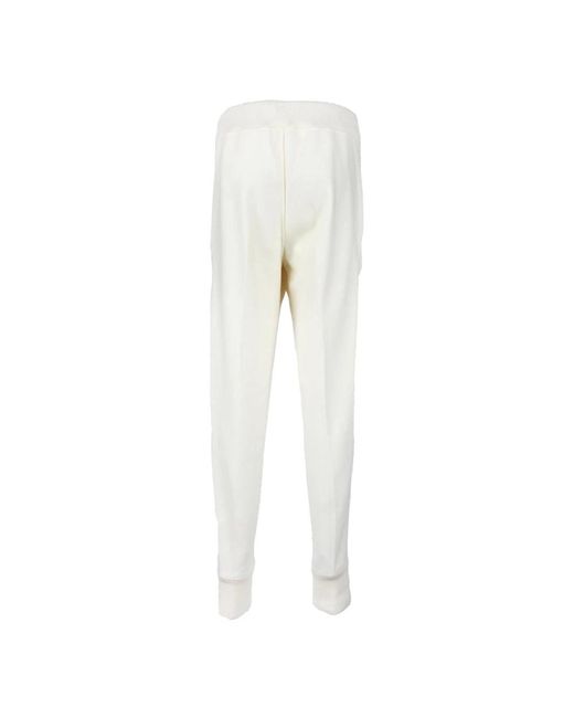 Jil Sander White Sweatpants for men