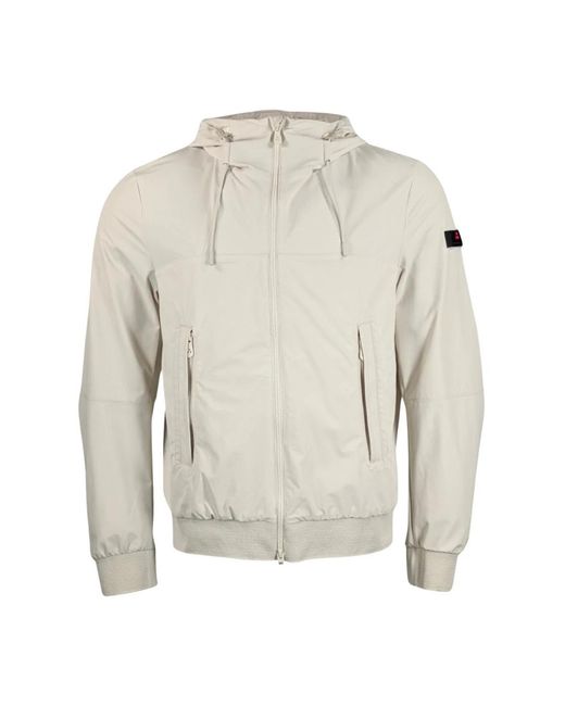 Peuterey Gray Bomber Jackets for men
