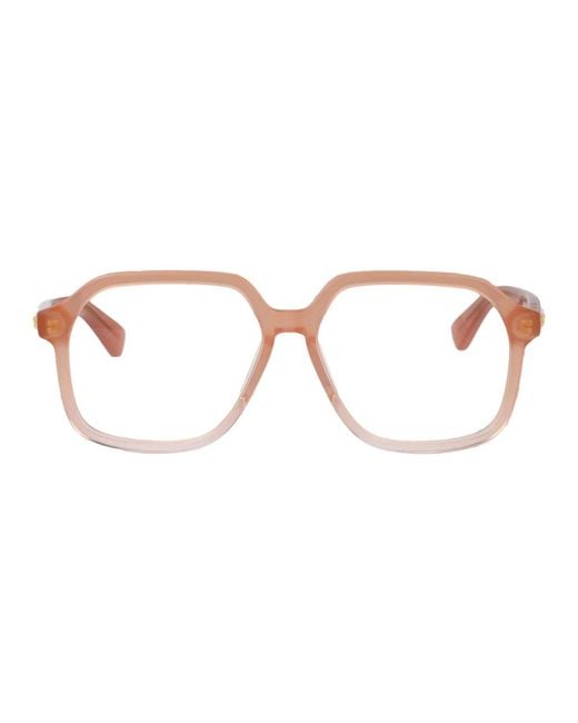 Bottega Veneta Brown Glasses