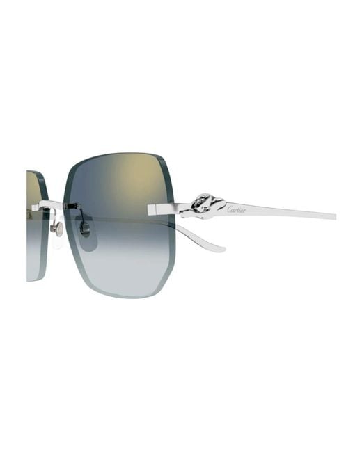 Cartier Gray Sunglasses