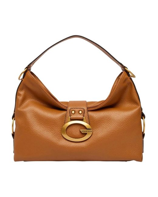 Guess Brown Shoulder Bags