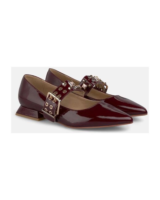 Alma En Pena. Brown Ballerina Shoes
