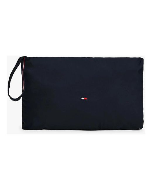 Tommy Hilfiger Waterafstotende Opvouwbare Bomberjack in het Blue voor heren