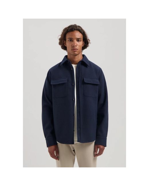 Dstrezzed Casual Overshirt in het Blue voor heren