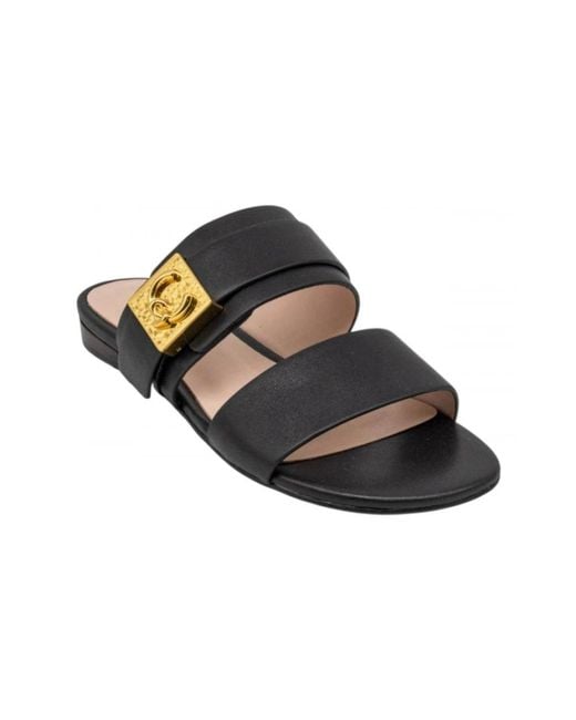 Coccinelle Black Sliders