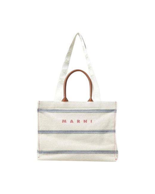 Marni Tote Bags in het White voor heren