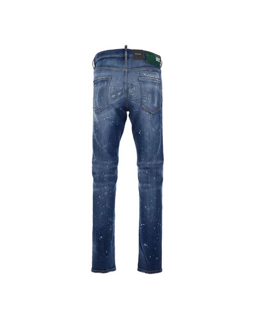 DSquared² Blue Slim-Fit Jeans for men