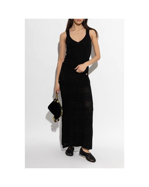 Maxi Skirts Akep de color Black