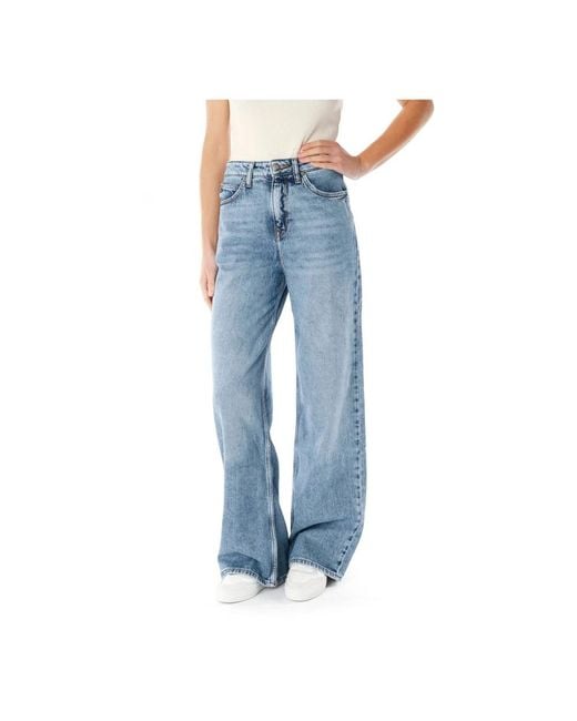 Lee Jeans Blue Wide Jeans