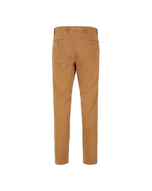 Straight Trousers Gallo de hombre de color Brown