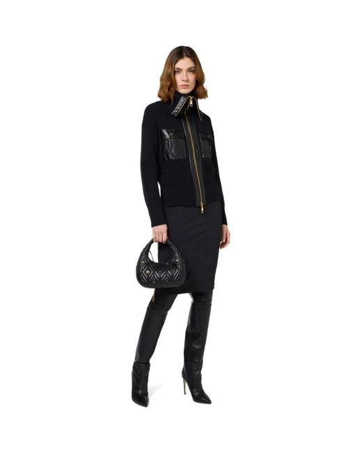 Pencil Skirts Elisabetta Franchi de color Black