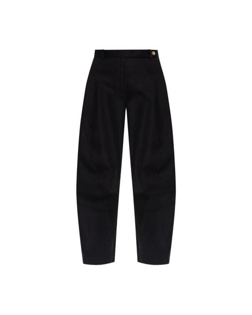 Versace Black Straight Trousers