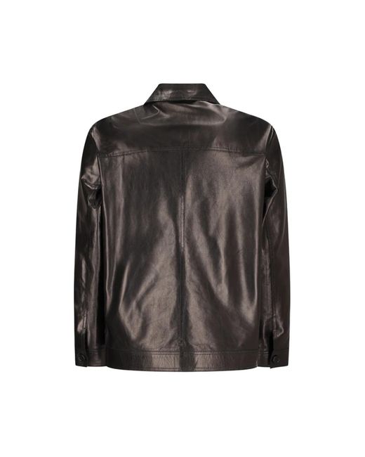 Salvatore Santoro Black Light Jackets for men