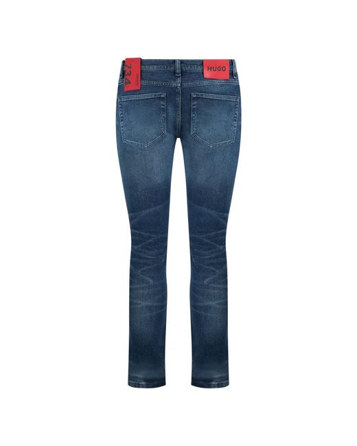 Boss Blue Slim Fit Jeans for men