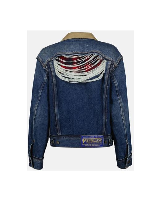 Jackets > denim jackets Maison Margiela pour homme en coloris Blue