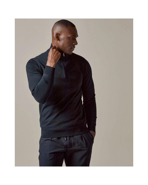Profuomo Halfzip Pullover Pp2J00010A in Blue für Herren