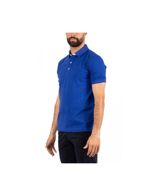 Fay Polo shirt in Blue für Herren