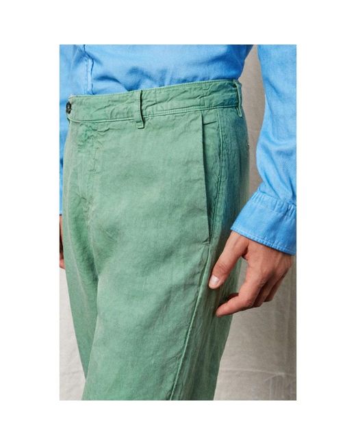 Trousers > chinos Massimo Alba pour homme en coloris Green