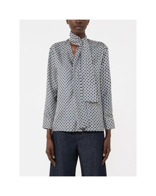 Blouses Max Mara de color Gray