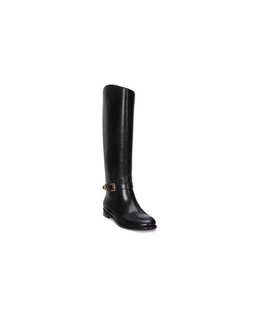 Ralph Lauren Black High Boots