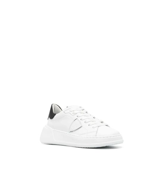 Shoes > sneakers Philippe Model en coloris White