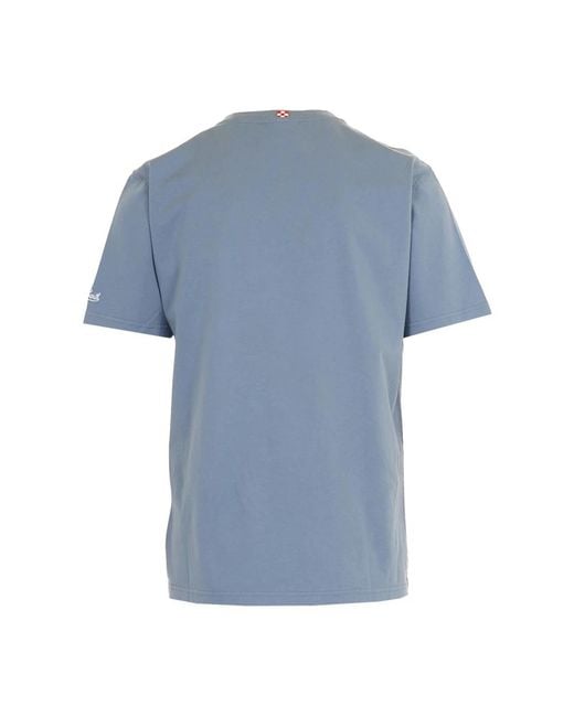 Mc2 Saint Barth Blue T-Shirts for men