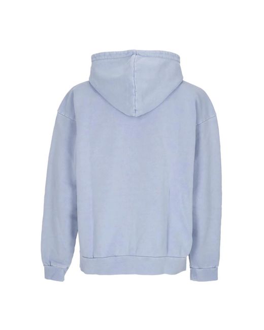 Obey Hydrangea pigment fleece hoodie für männer in Blue für Herren
