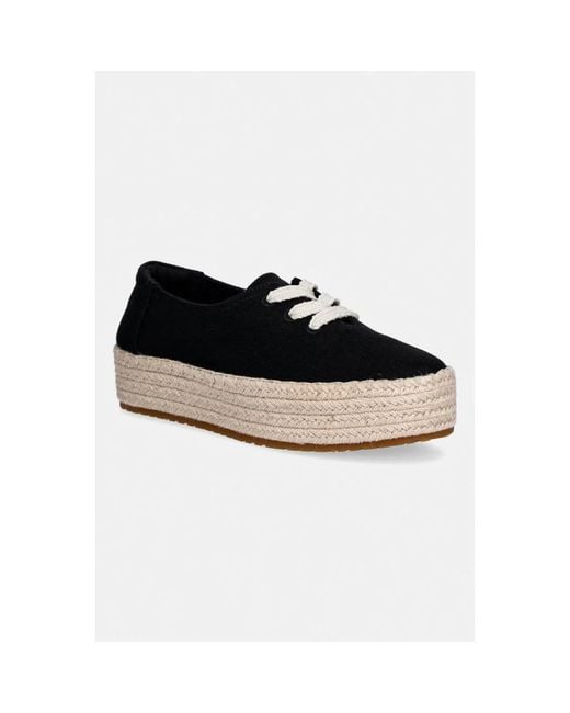 Espadrilles TOMS en coloris Black