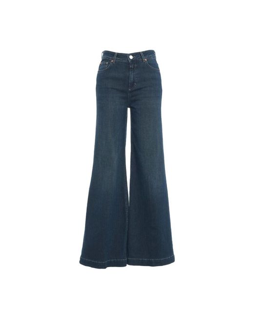 Closed Blue Blaue wide-leg jeans high-waisted chic