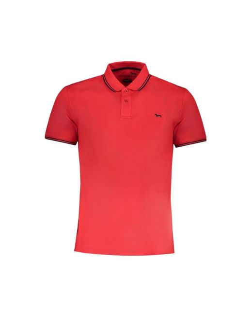 Harmont & Blaine Red Polo Shirts for men