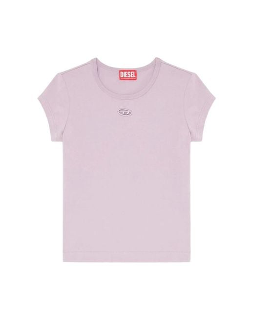 DIESEL Purple T-Shirts