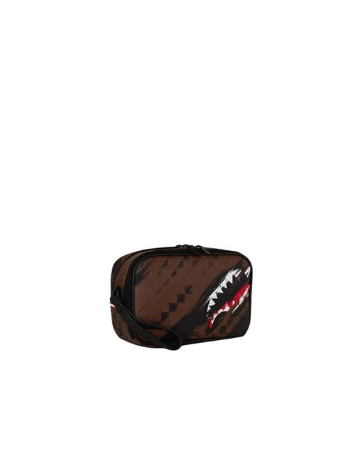 Sprayground Black Toilet Bags for men