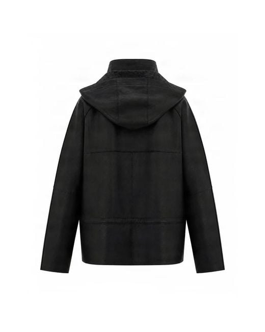 Leather Jackets P.A.R.O.S.H. en coloris Black