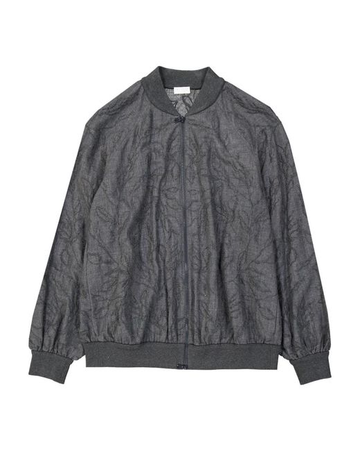 Brunello Cucinelli Wollen Jas in het Gray voor heren