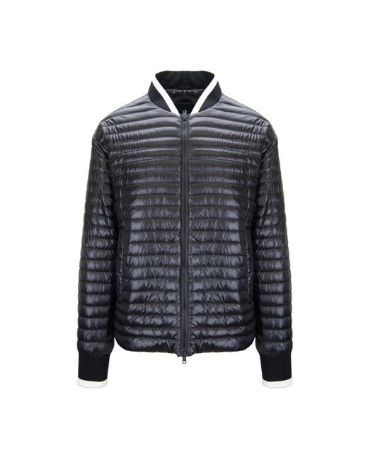 Herno Jassen ,Zwart ,Polyester Rits Donsjas in het Black voor heren