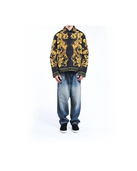 Versace Jeans Couture Multicolor Bomber Jackets for men