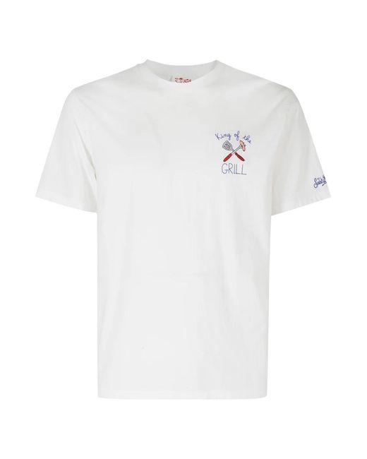 Mc2 Saint Barth Portofino T-Shirt in het White voor heren