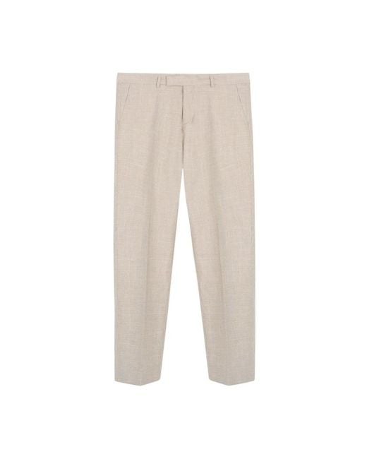 Boss Natural Straight Trousers for men