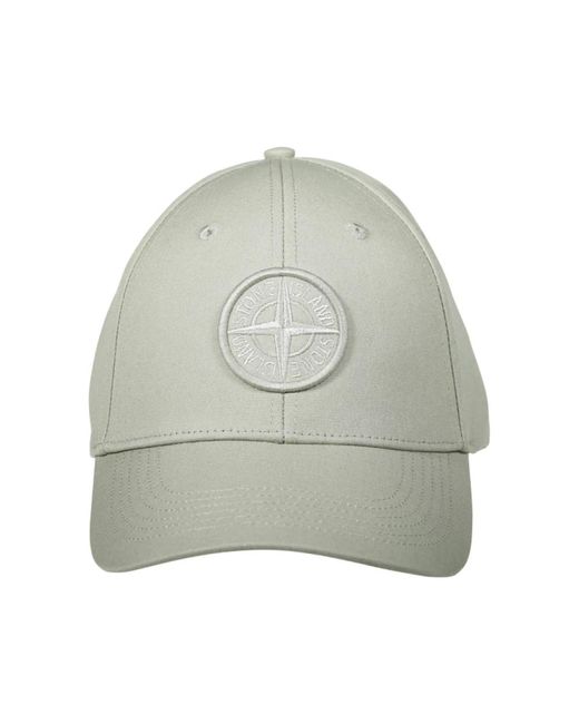 Caps Stone Island de hombre de color Gray