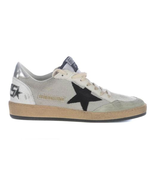 Golden Goose Deluxe Brand Gray Sneakers for men